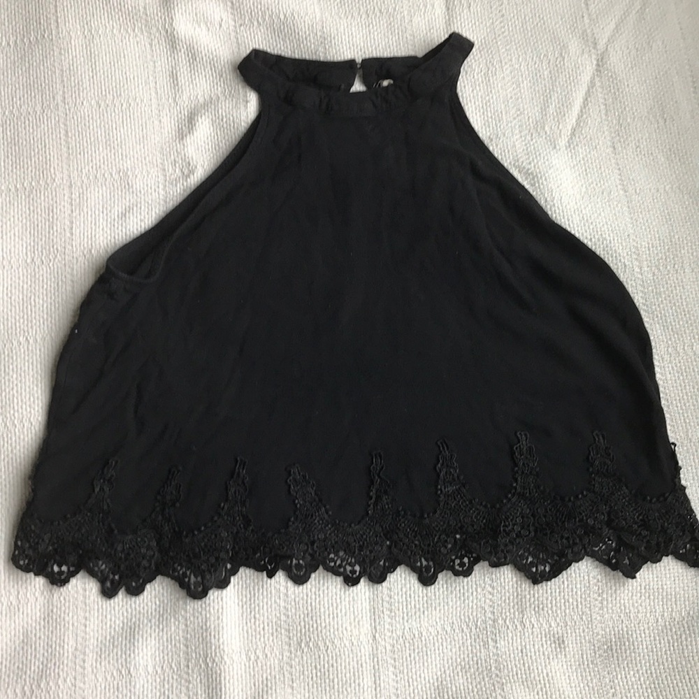 High Neck Crop Top, Elodie